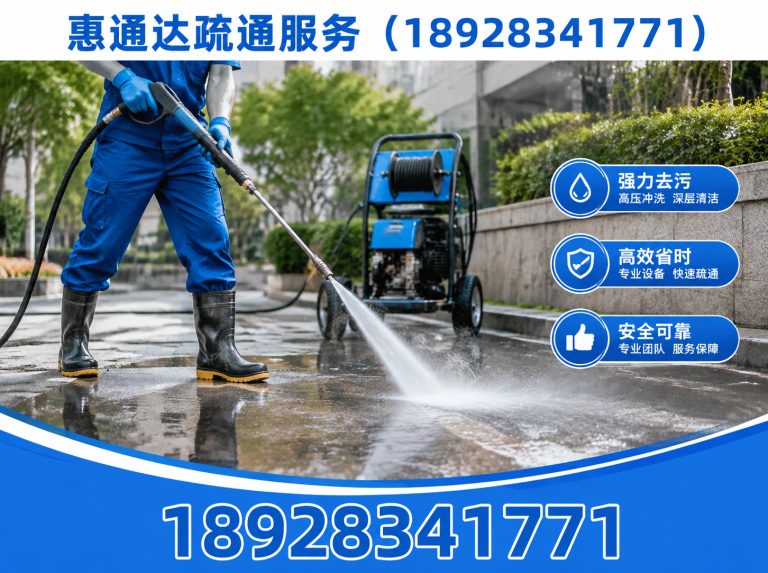 惠东县下水道疏通展示图